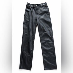 Zara faux leather pants